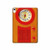 S2780 Vintage Orange Bakelite Radio Hard Case For iPad 10.9 (2025,2022)