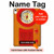 S2780 Vintage Orange Bakelite Radio Hard Case For iPad 10.9 (2025,2022)
