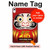 S2839 Japan Daruma Doll Hard Case For iPad 10.9 (2025,2022)