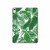 S3457 Paper Palm Monstera Hard Case For iPad 10.9 (2025,2022)