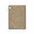 S3466 Gold Rose Pattern Hard Case For iPad 10.9 (2025,2022)