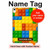 S3595 Brick Toy Hard Case For iPad 10.9 (2025,2022)