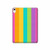 S3678 Colorful Rainbow Vertical Hard Case For iPad 10.9 (2025,2022)