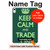 S3862 Keep Calm and Trade On Hard Case For iPad 10.9 (2025,2022)