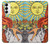 S0565 Tarot Sun Case For Samsung Galaxy S23