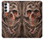 S1675 Skull Blood Tattoo Case For Samsung Galaxy S23