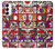 S1923 Hanafuda Japanese Flower Card Case For Samsung Galaxy S23
