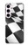 S2408 Checkered Winner Flag Case For Samsung Galaxy S23