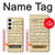 S2504 Vintage Music Sheet Case For Samsung Galaxy S23
