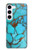 S2685 Aqua Turquoise Gemstone Graphic Printed Case For Samsung Galaxy S23
