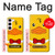 S2760 Yellow Duck Tuxedo Cartoon Case For Samsung Galaxy S23