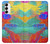 S2942 Brush Stroke Painting Case For Samsung Galaxy S23
