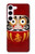 S3023 Japan Good Luck Daruma Doll Case For Samsung Galaxy S23