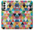 S3049 Triangles Vibrant Colors Case For Samsung Galaxy S23
