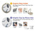 S3085 Feather Paint Pattern Case For Samsung Galaxy S23