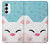 S3542 Cute Cat Cartoon Case For Samsung Galaxy S23
