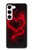 S3682 Devil Heart Case For Samsung Galaxy S23