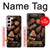 S3840 Dark Chocolate Milk Chocolate Lovers Case For Samsung Galaxy S23