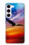 S3841 Bald Eagle Flying Colorful Sky Case For Samsung Galaxy S23