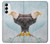 S3843 Bald Eagle On Ice Case For Samsung Galaxy S23 S3843 Bald Eagle On Ice Case For Samsung Galaxy S23