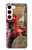 S3856 Vintage London British Case For Samsung Galaxy S23