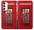 S0058 British Red Telephone Box Case For Samsung Galaxy S23 Plus
