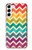 S2362 Rainbow Colorful Shavron Zig Zag Pattern Case For Samsung Galaxy S23 Plus