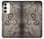 S2892 Triskele Symbol Stone Texture Case For Samsung Galaxy S23 Plus