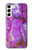 S2907 Purple Turquoise Stone Case For Samsung Galaxy S23 Plus S2907 Purple Turquoise Stone Case For Samsung Galaxy S23 Plus