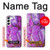 S2907 Purple Turquoise Stone Case For Samsung Galaxy S23 Plus S2907 Purple Turquoise Stone Case For Samsung Galaxy S23 Plus