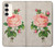 S3079 Vintage Pink Rose Case For Samsung Galaxy S23 Plus