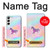 S3203 Rainbow Unicorn Case For Samsung Galaxy S23 Plus