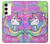 S3264 Pastel Unicorn Case For Samsung Galaxy S23 Plus