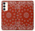 S3355 Bandana Red Pattern Case For Samsung Galaxy S23 Plus