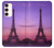 S3447 Eiffel Paris Sunset Case For Samsung Galaxy S23 Plus