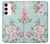 S3494 Vintage Rose Polka Dot Case For Samsung Galaxy S23 Plus