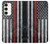 S3687 Firefighter Thin Red Line American Flag Case For Samsung Galaxy S23 Plus