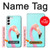 S3708 Pink Flamingo Case For Samsung Galaxy S23 Plus