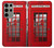S0058 British Red Telephone Box Case For Samsung Galaxy S23 Ultra