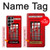 S0058 British Red Telephone Box Case For Samsung Galaxy S23 Ultra