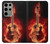 S0415 Fire Guitar Burn Case For Samsung Galaxy S23 Ultra