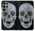 S1286 Diamond Skull Case For Samsung Galaxy S23 Ultra