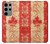 S1603 Canada Flag Old Vintage Case For Samsung Galaxy S23 Ultra