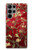 S2414 Red Blossoming Almond Tree Van Gogh Case For Samsung Galaxy S23 Ultra