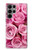 S2943 Pink Rose Case For Samsung Galaxy S23 Ultra