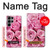 S2943 Pink Rose Case For Samsung Galaxy S23 Ultra