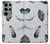 S3085 Feather Paint Pattern Case For Samsung Galaxy S23 Ultra