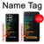 S3523 Think Positive Words Quotes Case For Samsung Galaxy S23 Ultra