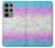 S3747 Trans Flag Polygon Case For Samsung Galaxy S23 Ultra