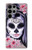 S3821 Sugar Skull Steam Punk Girl Gothic Case For Samsung Galaxy S23 Ultra